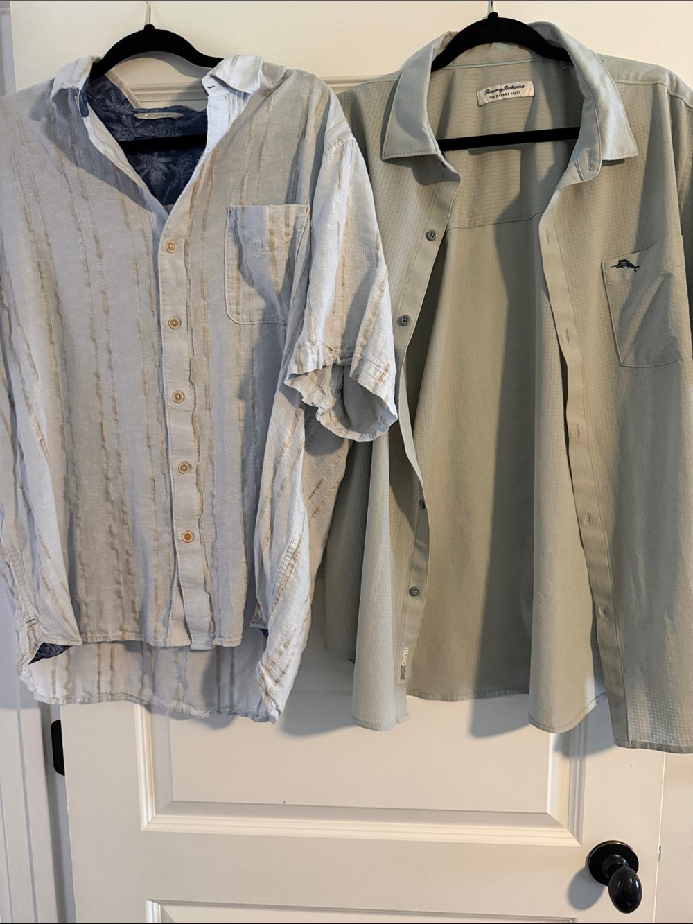Tommy Bahama Light Blue Casual Button-Down Shirt Duo